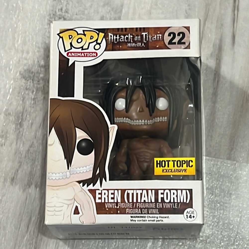 Funko Pop Attack on Titan Eren (Titan Form) Hot Topic Exclusive